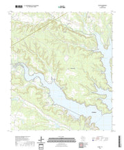 US Topo 7.5-minute map for Bland TX