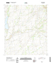 US Topo 7.5-minute map for Crews TX