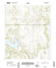 US Topo 7.5-minute map for Crooked Creek TX