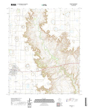 US Topo 7.5-minute map for Crosbyton TX