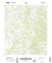 US Topo 7.5-minute map for Cross Roads TX