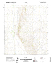 US Topo 7.5-minute map for Cuesta Del Burro NW TX