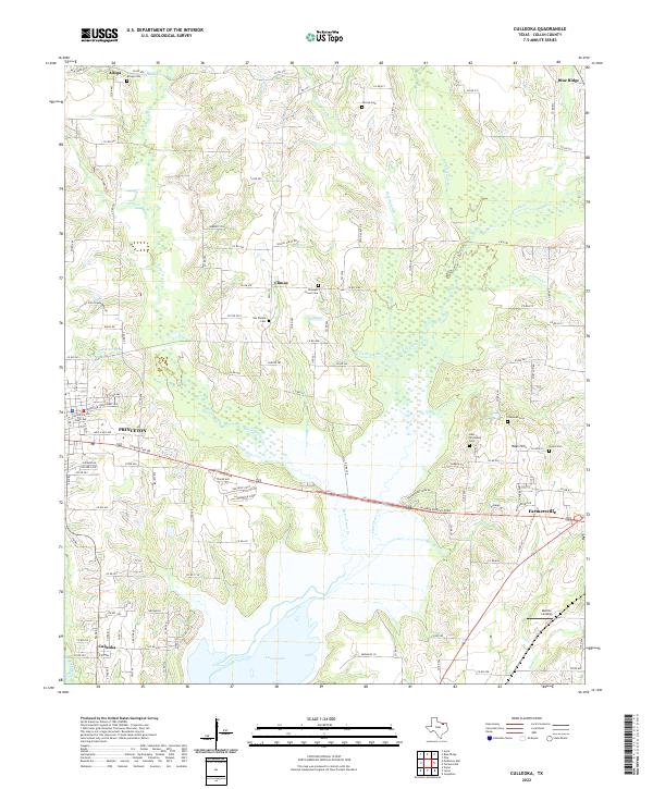 US Topo 7.5-minute map for Culleoka TX
