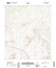 US Topo 7.5-minute map for Cumbie Draw NE TX