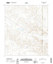 US Topo 7.5-minute map for Currie Reservoir TX