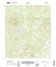 US Topo 7.5-minute map for Cushing TX