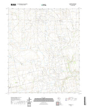 US Topo 7.5-minute map for Cuthbert TX