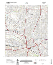 US Topo 7.5-minute map for Dallas TX