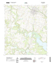 US Topo 7.5-minute map for De Leon TX