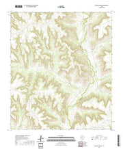 US Topo 7.5-minute map for Dead Man Canyon TX
