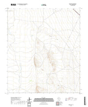 US Topo 7.5-minute map for Deer Peak TX