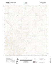 US Topo 7.5-minute map for Dellahunt Draw East TX