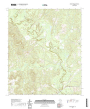 US Topo 7.5-minute map for Denson Springs TX
