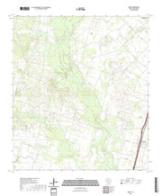 US Topo 7.5-minute map for Derby TX
