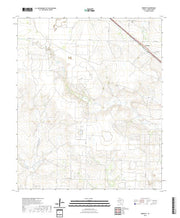 US Topo 7.5-minute map for Dermott TX