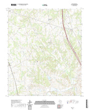 US Topo 7.5-minute map for Dew TX