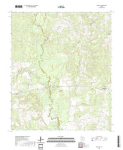 US Topo 7.5-minute map for Douglass TX