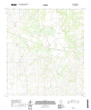 US Topo 7.5-minute map for Dull TX