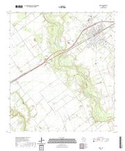 US Topo 7.5-minute map for Edna TX