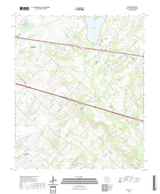 US Topo 7.5-minute map for Elmo TX
