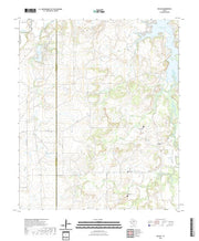 US Topo 7.5-minute map for Eolian TX