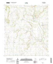 US Topo 7.5-minute map for Fisk TX