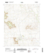 US Topo 7.5-minute map for Gail TX