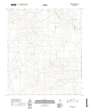 US Topo 7.5-minute map for Gardener Draw TX