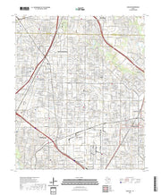 US Topo 7.5-minute map for Garland TX