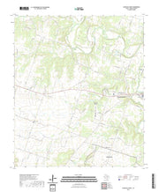US Topo 7.5-minute map for Gatesville West TX