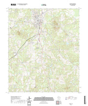 US Topo 7.5-minute map for Gilmer TX