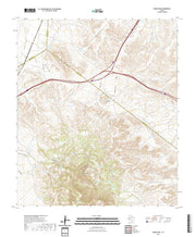 US Topo 7.5-minute map for Gomez Peak TX
