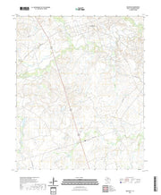 US Topo 7.5-minute map for Grayback TX