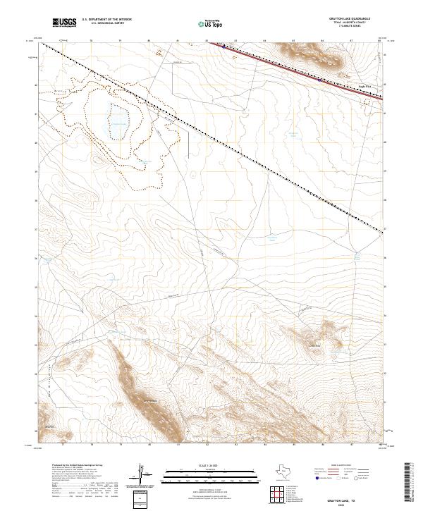 US Topo 7.5-minute map for Grayton Lake TX