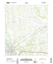 US Topo 7.5-minute map for Greenville NE TX