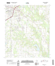 US Topo 7.5-minute map for Greenville SE TX