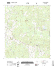 US Topo 7.5-minute map for Groveton East TX