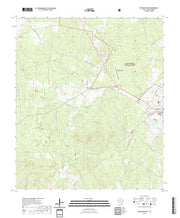 US Topo 7.5-minute map for Groveton West TX