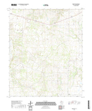US Topo 7.5-minute map for Grow NW TX