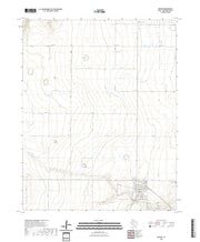 US Topo 7.5-minute map for Gruver TX
