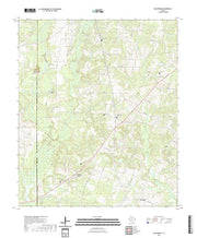 US Topo 7.5-minute map for Gum Springs TX