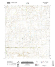 US Topo 7.5-minute map for Gunsight Draw TX