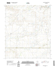 US Topo 7.5-minute map for Gunsight Draw SE TX