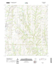 US Topo 7.5-minute map for Gunter TX