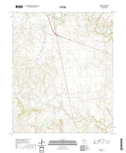 US Topo 7.5-minute map for Guthrie TX