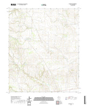 US Topo 7.5-minute map for Guthrie NW TX