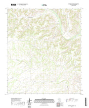 US Topo 7.5-minute map for Hackberry Crossing TX
