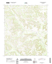 US Topo 7.5-minute map for Hackberry Draw NE TX