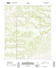 US Topo 7.5-minute map for Hackberry Draw SE TX