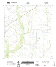 US Topo 7.5-minute map for Hahn TX
